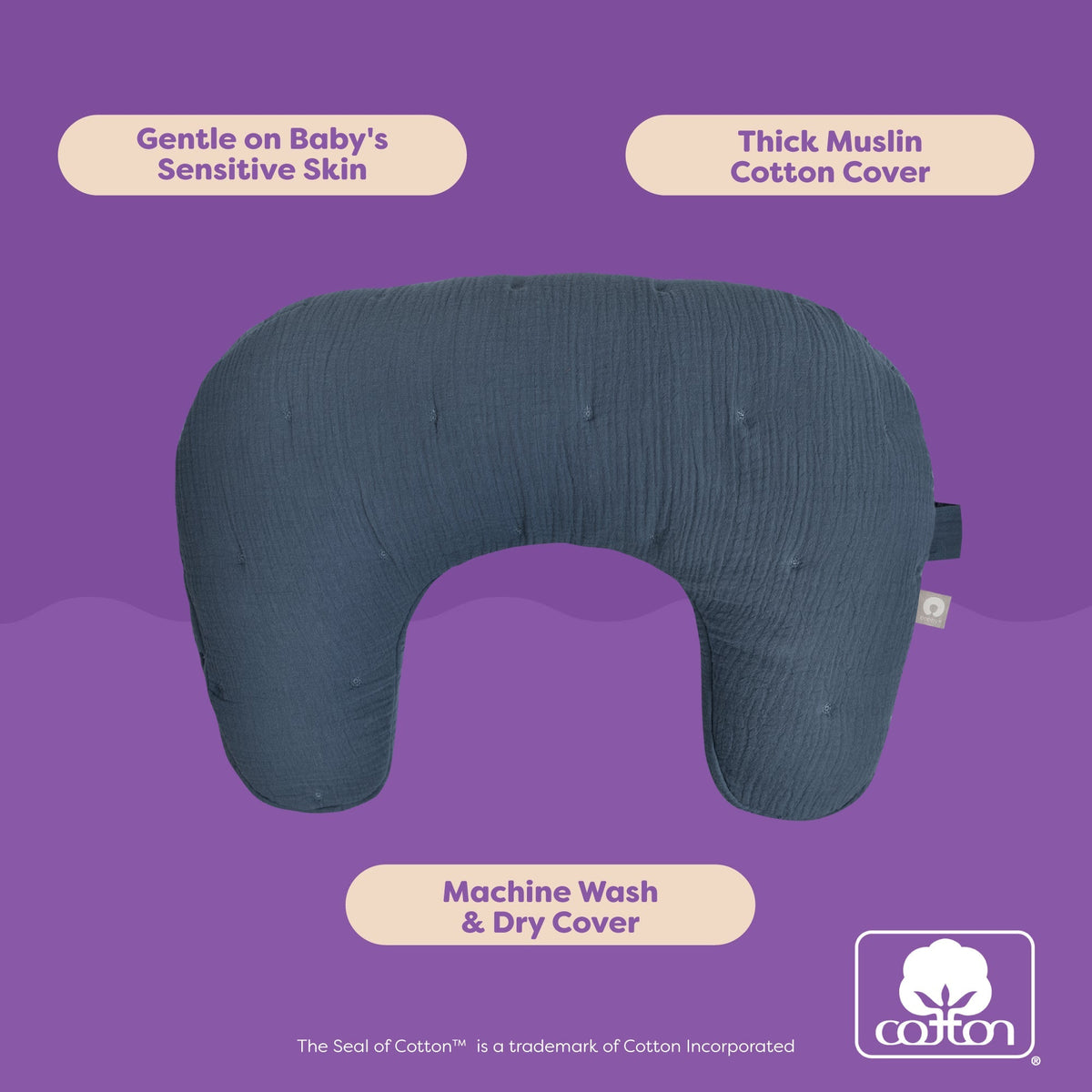 Muslin Slate Blue
